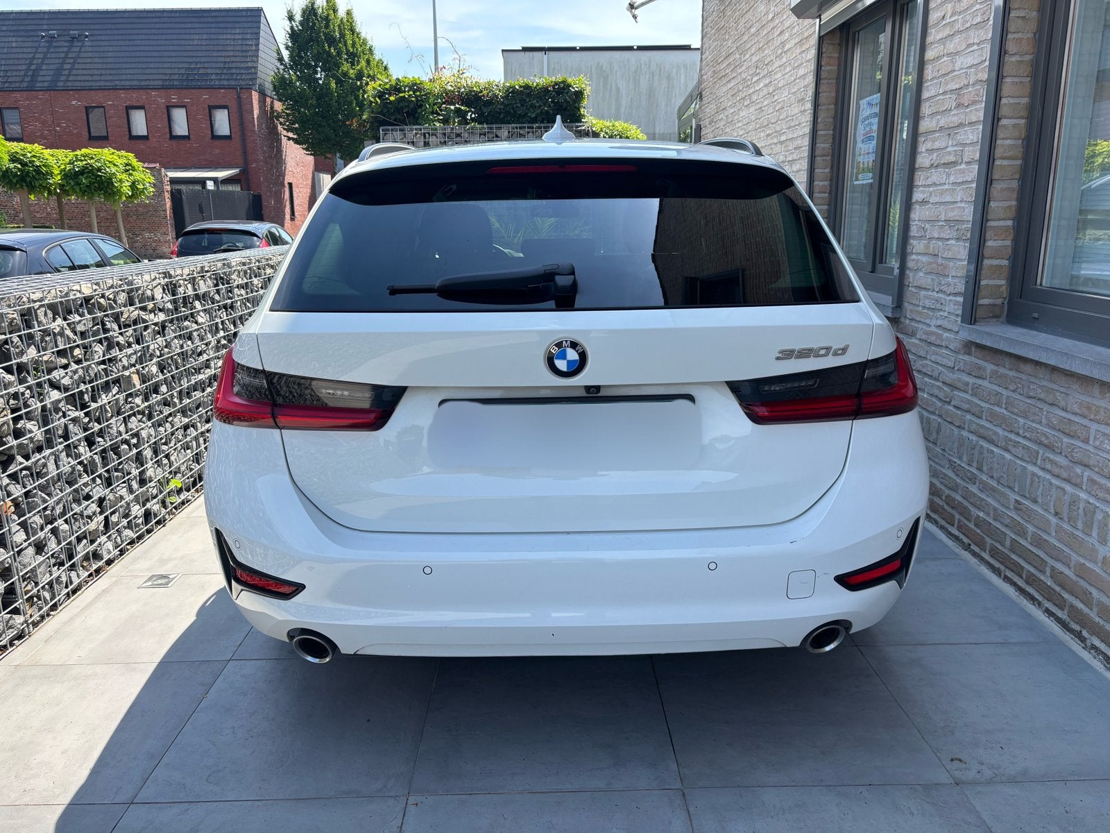 Bmw 320d, Auto's, BMW, Particulier, 3 Reeks, Diesel, Euro 6, Break, 5 deurs, Wit, Zwart, Ophalen