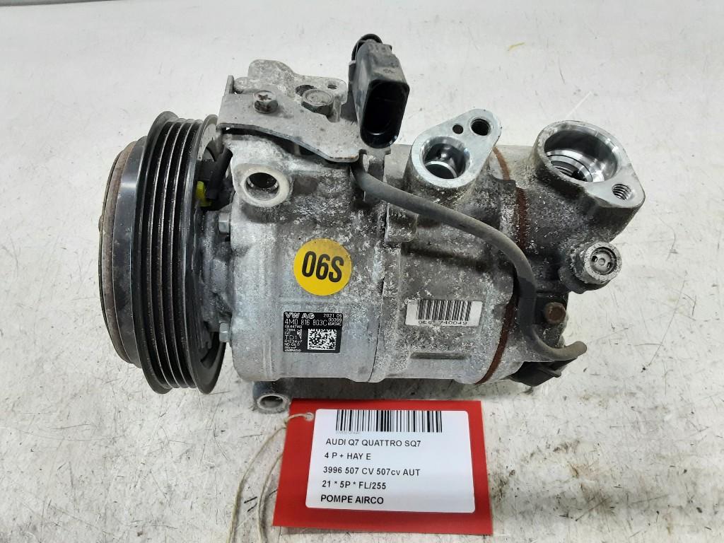 COMPRESSEUR CLIMATISATION Audi SQ7 (4MB / 4MG) (4M0816803C), Autos : Pièces & Accessoires, Mevr. I. Hauben, Audi, Utilisé, Rue de l'Espoir 34 34
4030  GRIVEGNÉE, BE