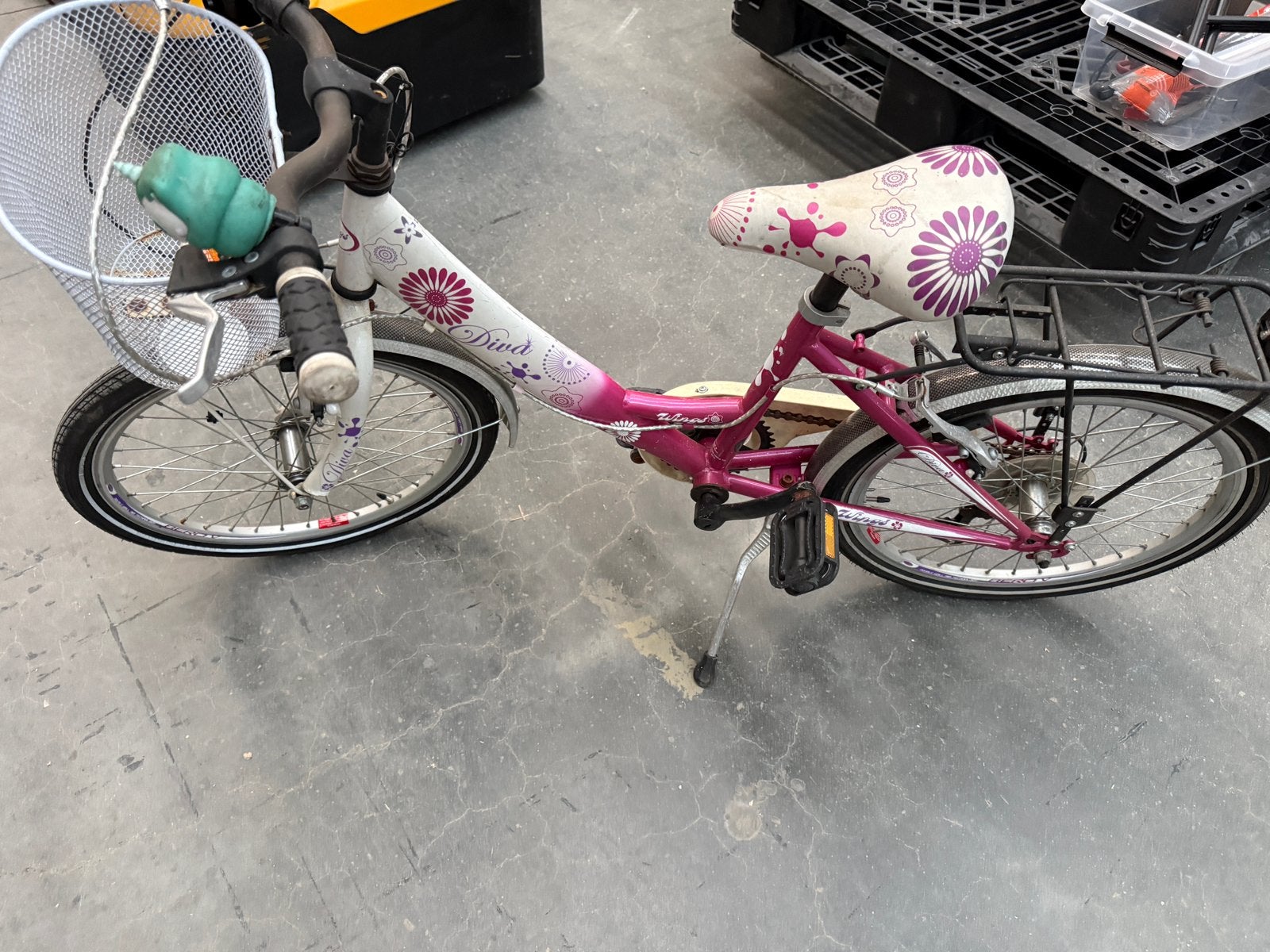 Vélo enfant, Enlèvement, Utilisé