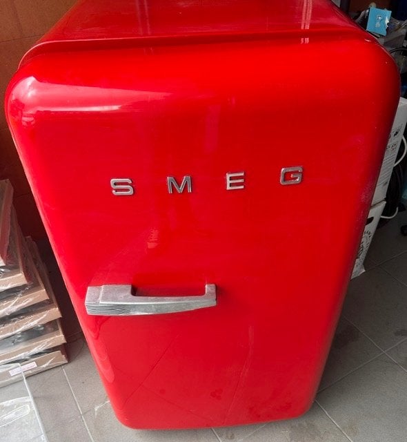 koelkast SMEG, Elektronische apparatuur, Koelkasten en IJskasten, Gebruikt, 75 tot 100 liter, 45 tot 60 cm, Met vriesvak