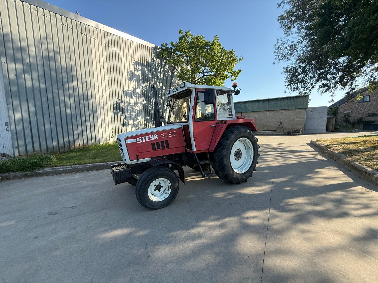 Steyr 8080 turbo, Zakelijke goederen, Landbouw | Tractoren, Ophalen, Steyr