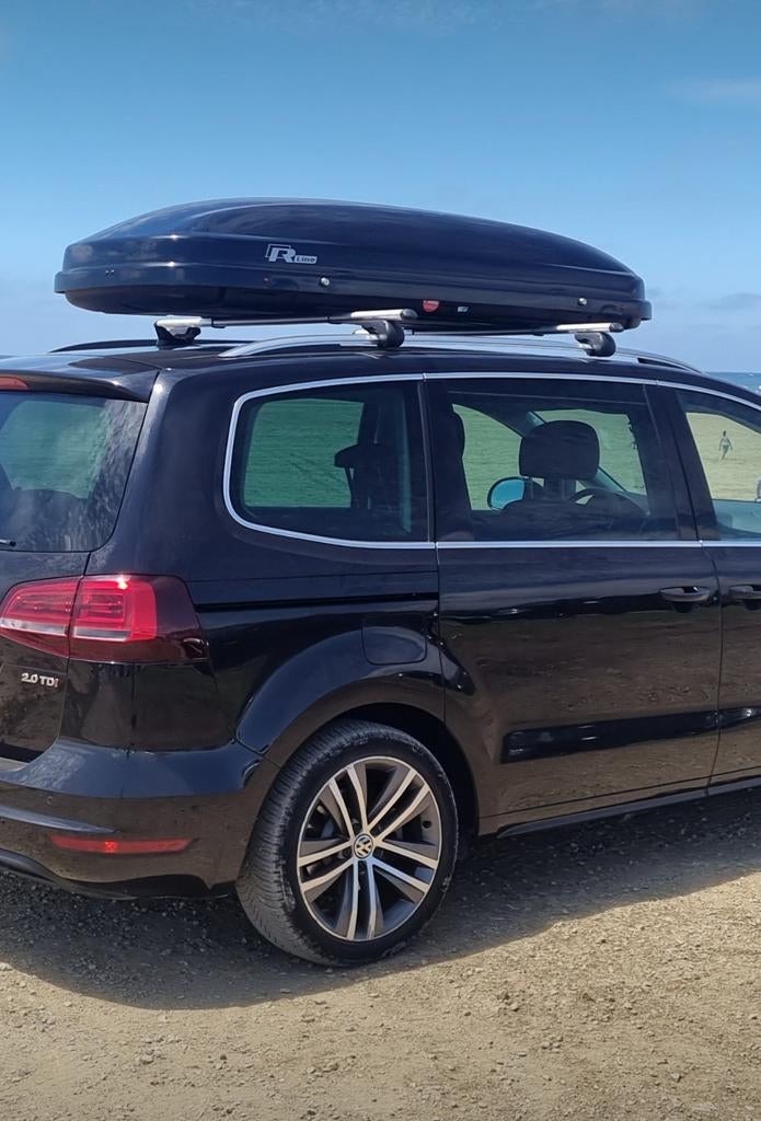 Box Thule porte bagage Rline + barres de toit vw audi skoda
