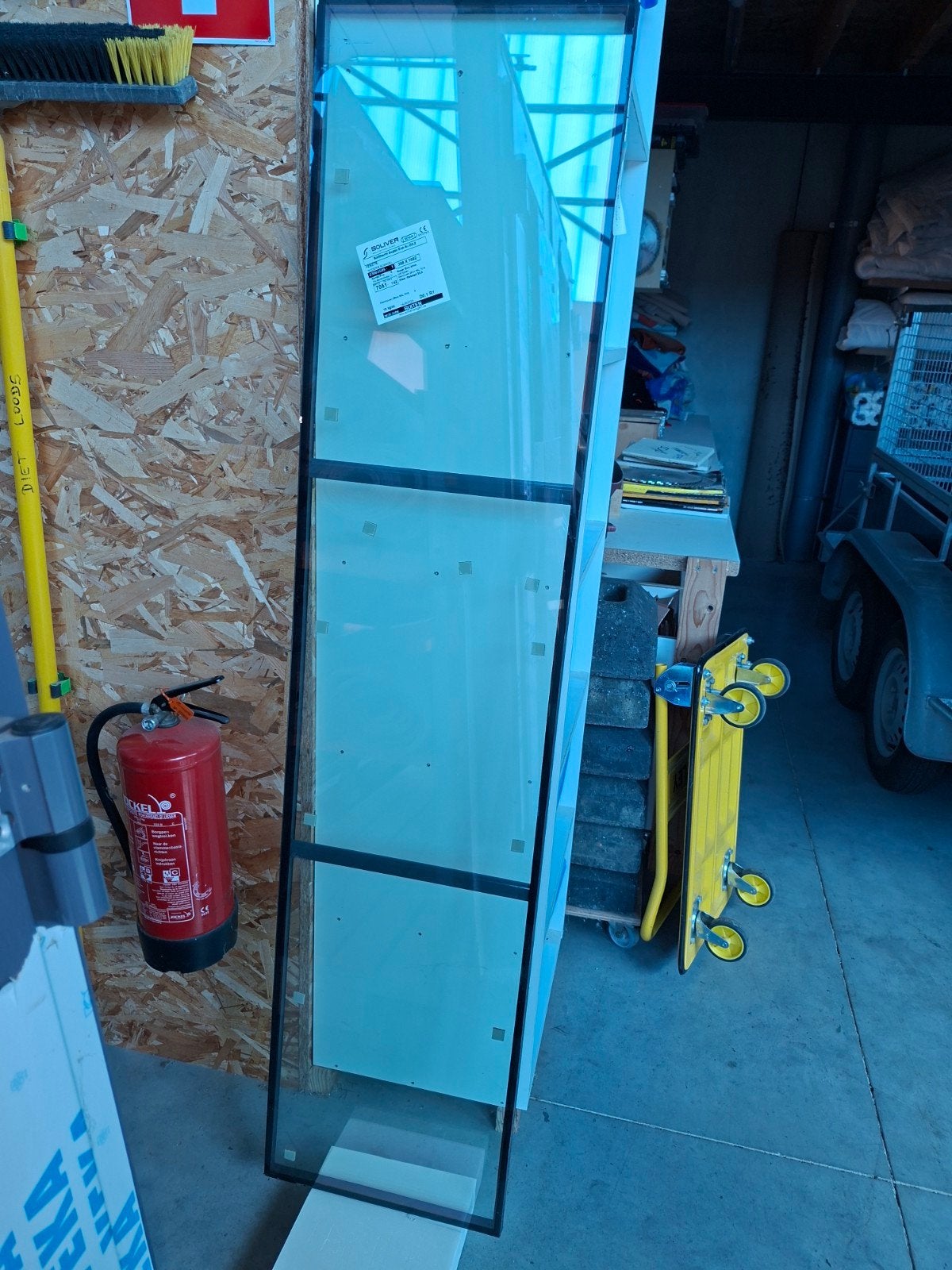 deur in pvc, Enlèvement, Verre
