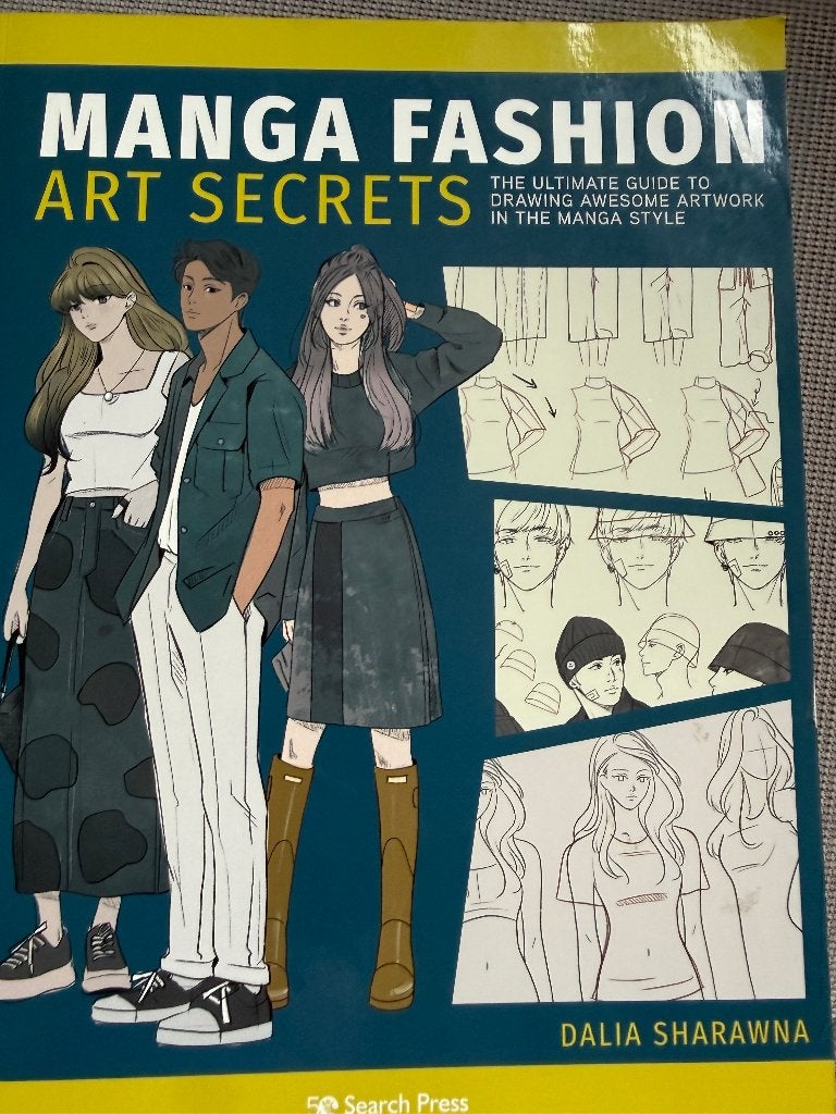 Apprendre à dessiner : Manga Fashion Art Secret (en anglais), Enlèvement, Comme neuf, Livre ou Guide