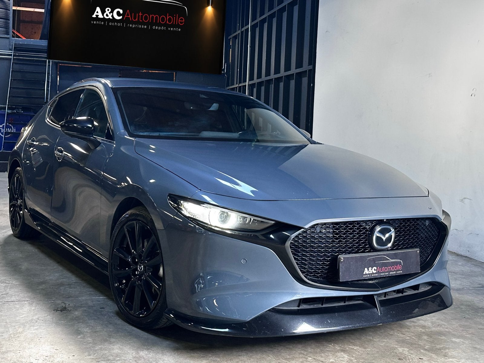 Mazda 3 2.0i 2022 82.000km, Autos, Argent ou Gris, Achat, Euro 6, Entreprise