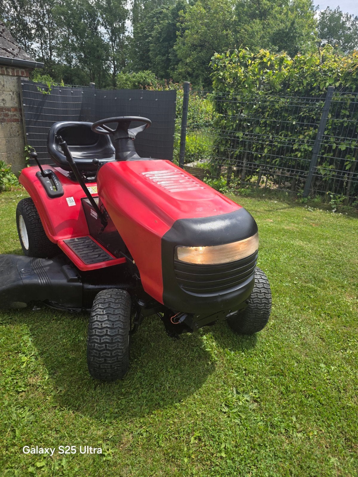 Tracteur tondeuse éjection latérale, Ophalen, Versnellingen