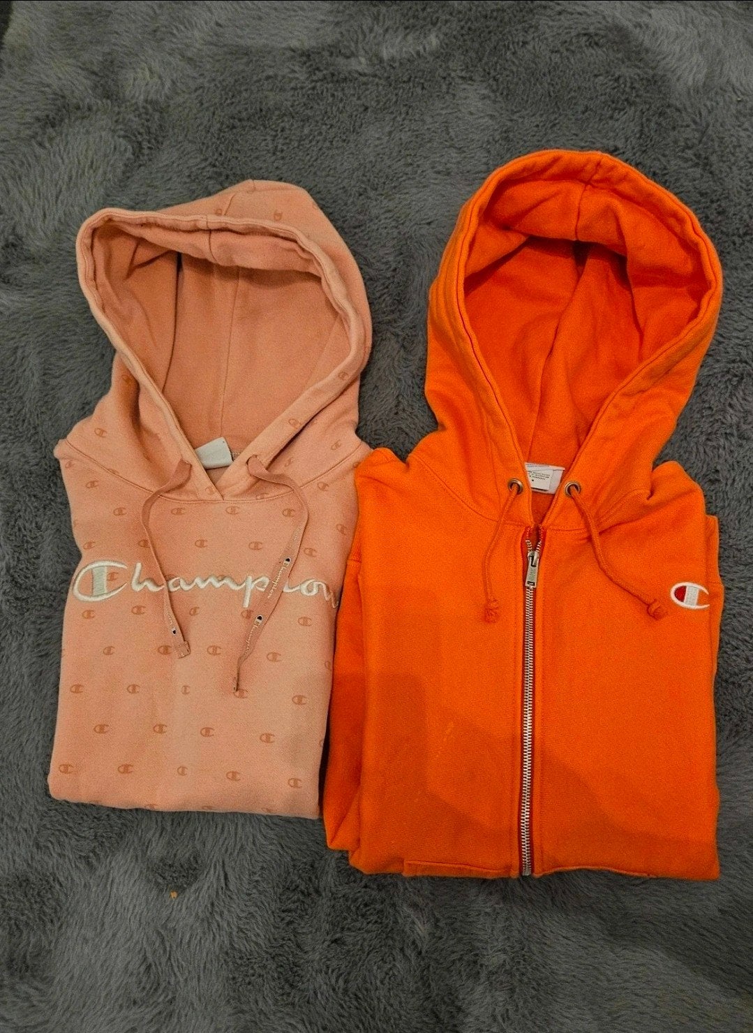 Hoodie + trainingvest champion, Maat 38/40 (M), Oranje, Ophalen of Verzenden, Champion