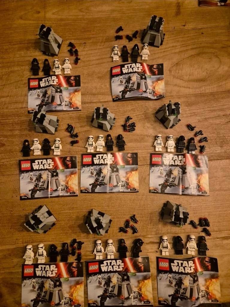 Lego star wars, Ophalen of Verzenden, Zo goed als nieuw, Complete set, Lego