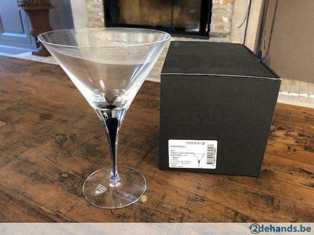 2 kristallen Cocktail glazen van Orrefors, NIEUW, Ophalen