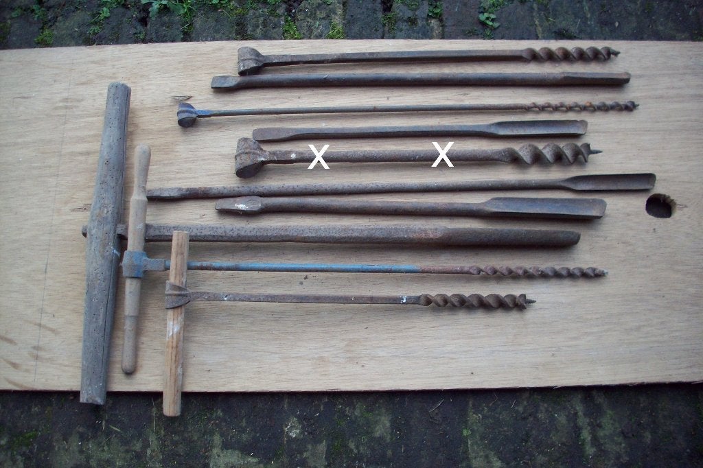 Gereedschap voor de timmerman en de klompenmaker, Ophalen