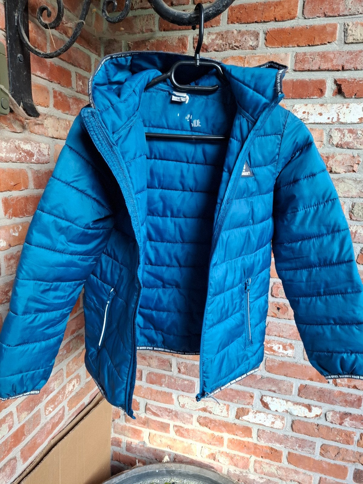 kinder jas met kap, Kleding | Dames, Jassen | Zomer, Ophalen of Verzenden, Gedragen