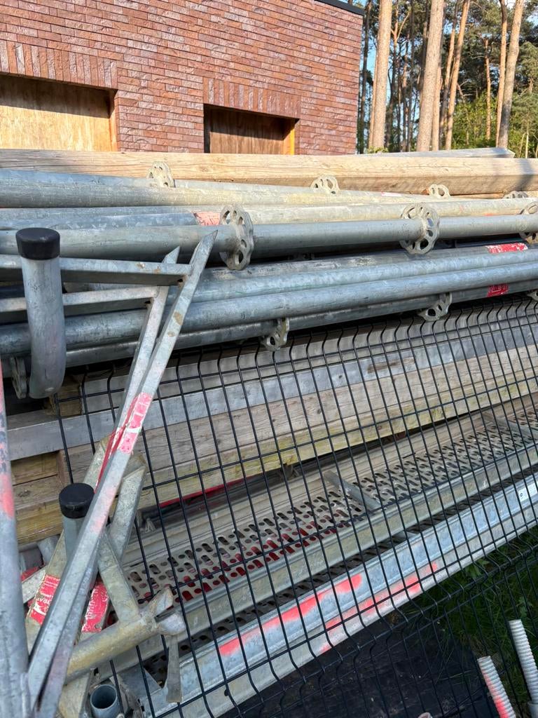 Stelling en profielen, Doe-het-zelf en Bouw, Steigers, Ophalen, Gebruikt