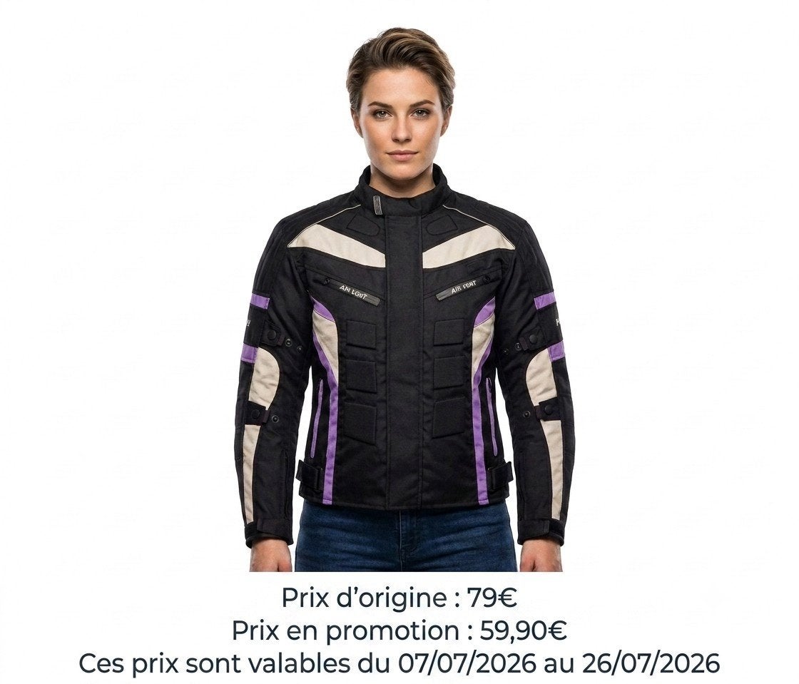 Veste de Moto textile cordura 600D neuf CE protecteurs, Motos, Vêtements | Vêtements de moto, Envoi, Neuf, avec ticket, Manteau | tissu