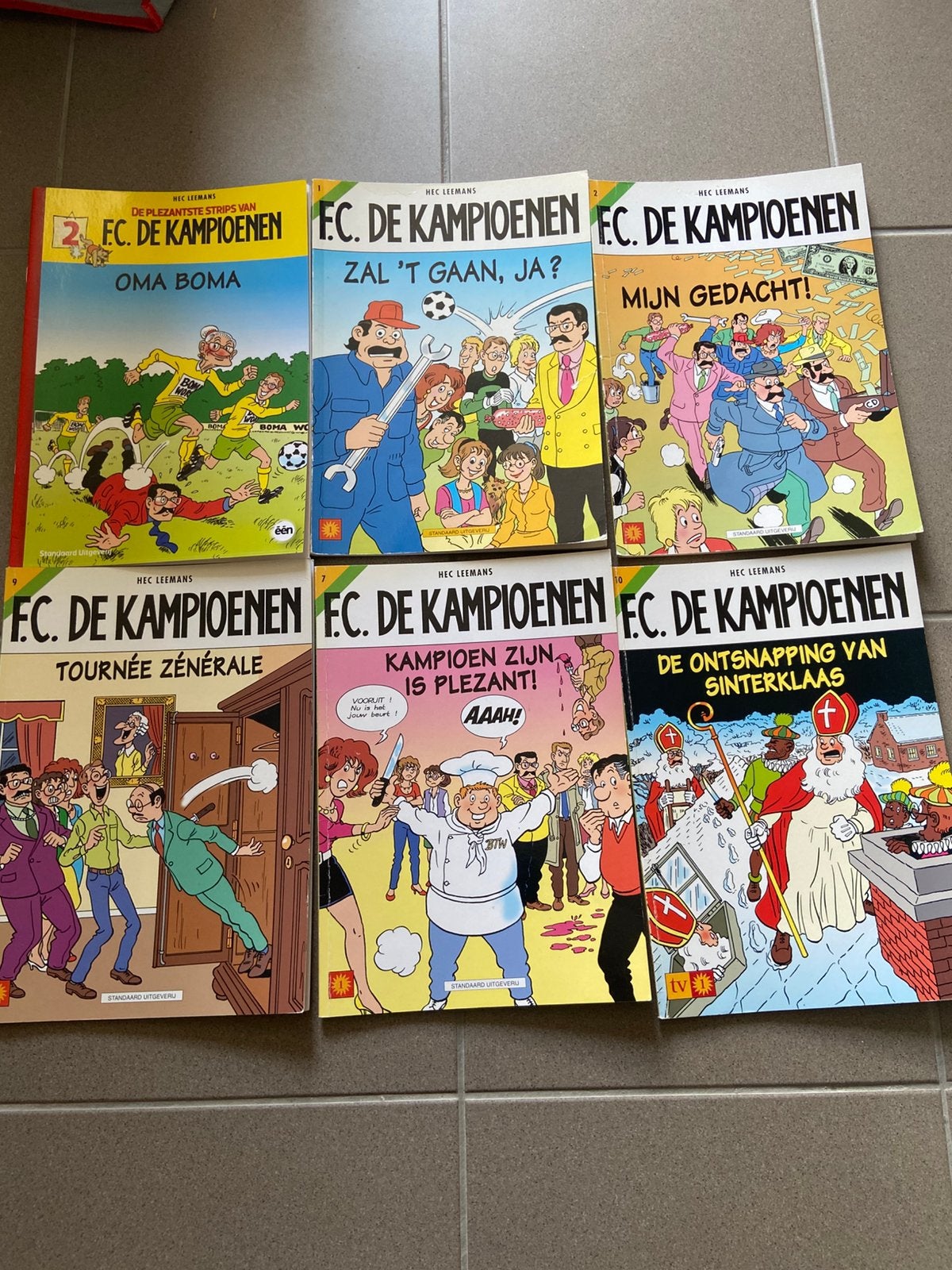 Fc de kampioenen strips, Ophalen, Zo goed als nieuw