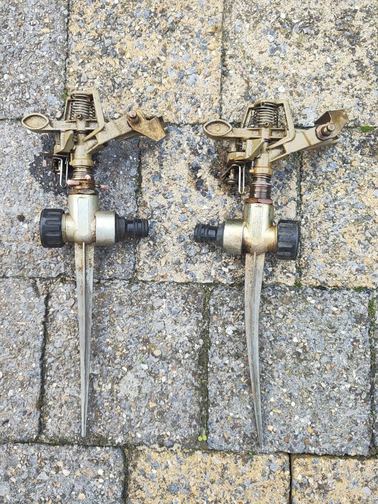 cirkelsproeier op pin, Tuin en Terras, Ophalen of Verzenden, Gebruikt, Cirkelsproeier