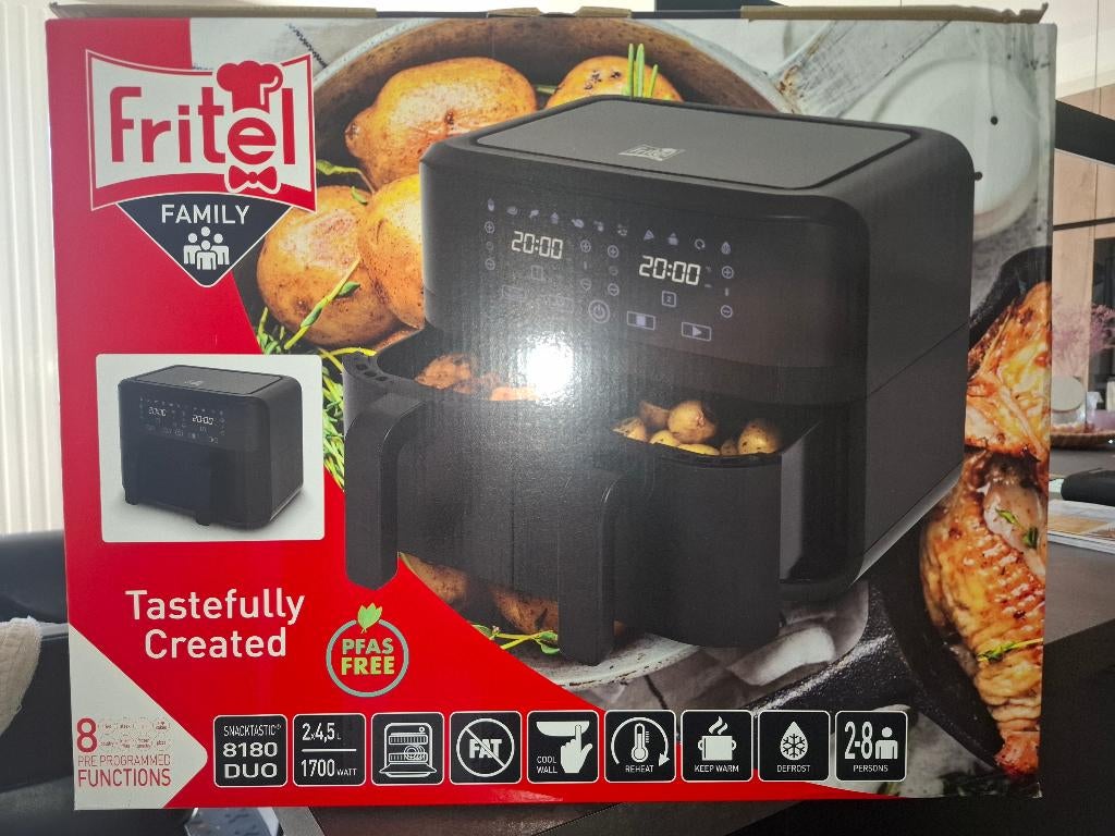 Airfryer Fritel, Elektronische apparatuur, Ophalen, Nieuw, Airfryer, 1500 gram of meer
