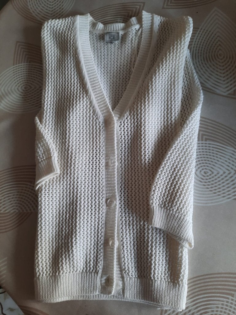 dames gilet, Kleding | Dames, Truien en Vesten, Ophalen, Maat 38/40 (M), Wit