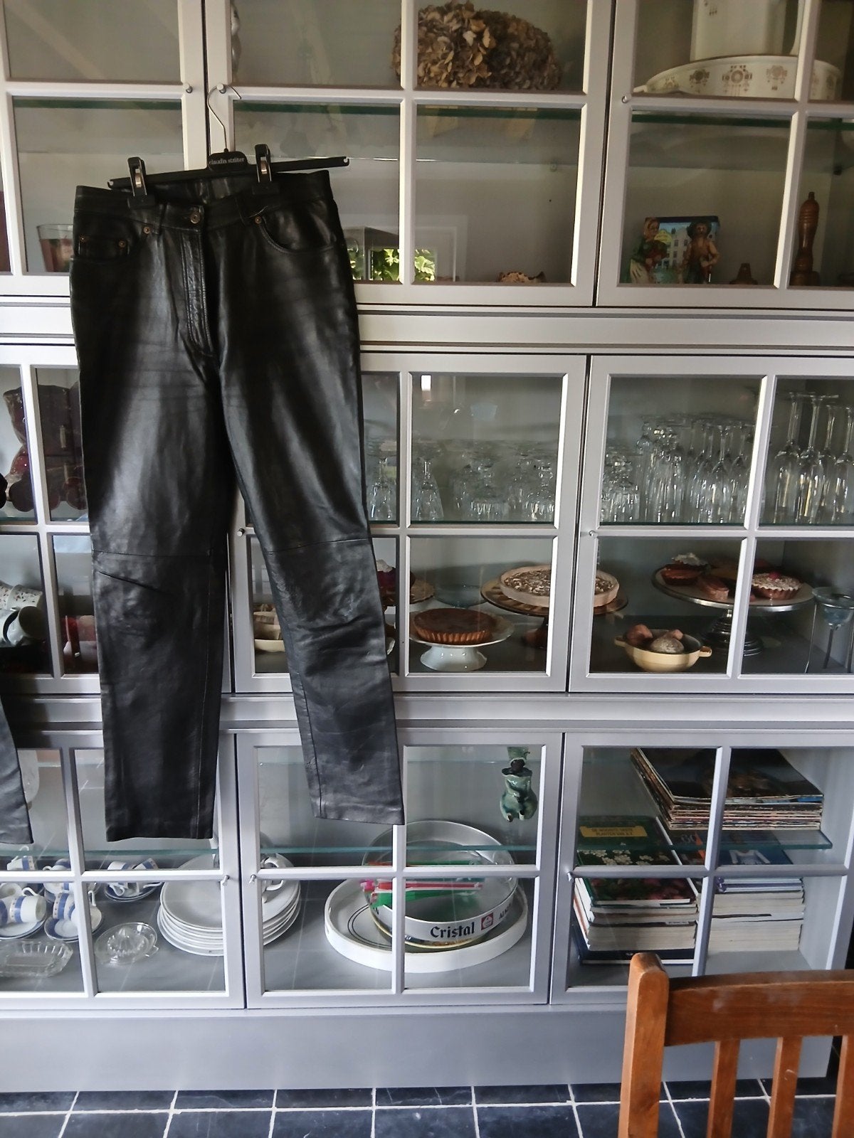 mooie leren broek dames, Motoren, Ophalen, Tweedehands, Dames, Broek | leer