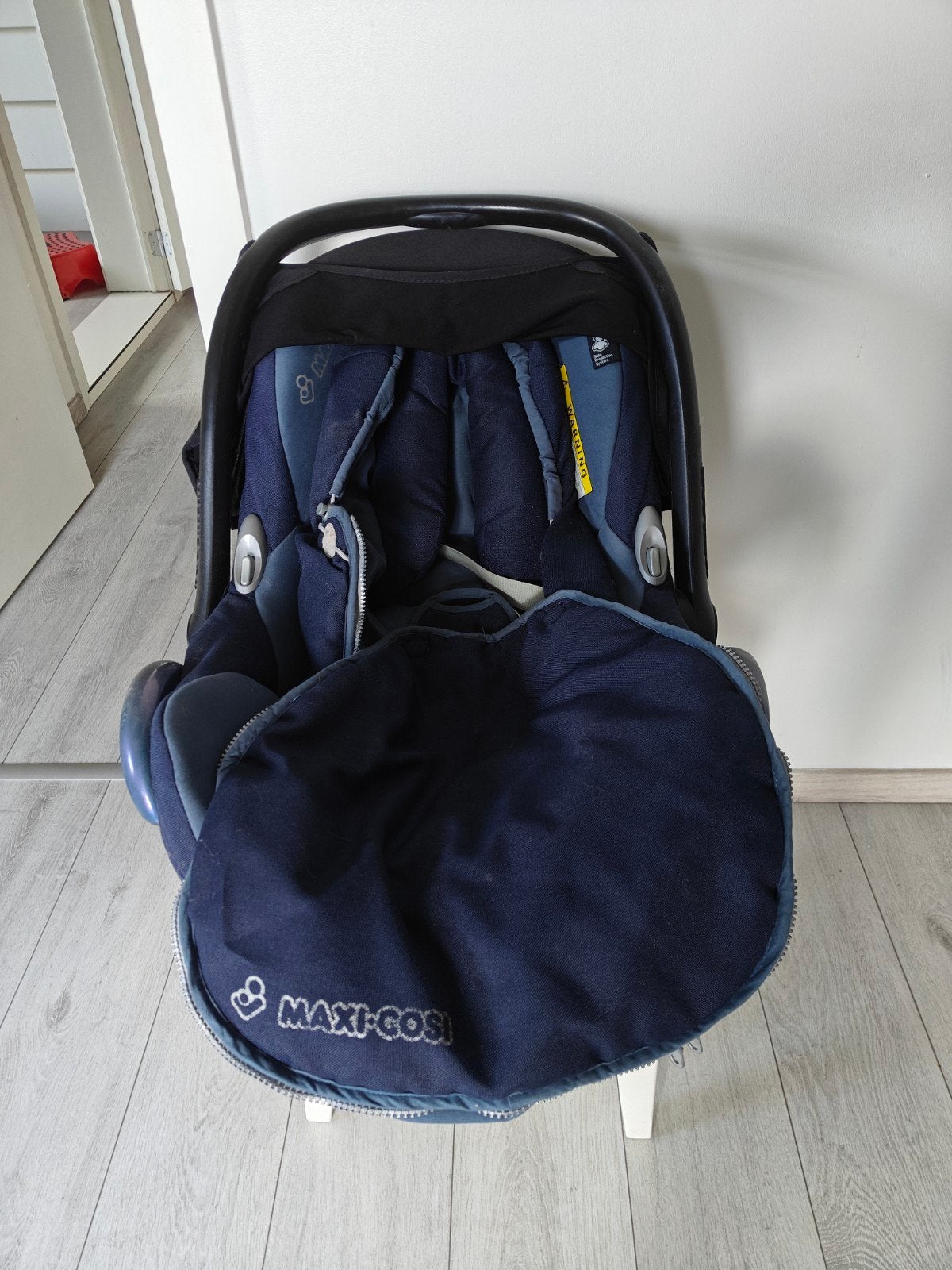 maxi cosi, Ophalen