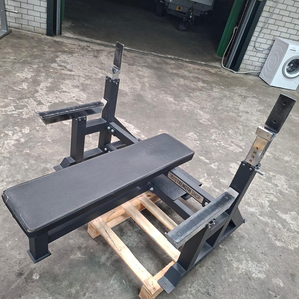 Strengthschop Deluxe Competition Style Bench Press, Sport en Fitness, Ophalen