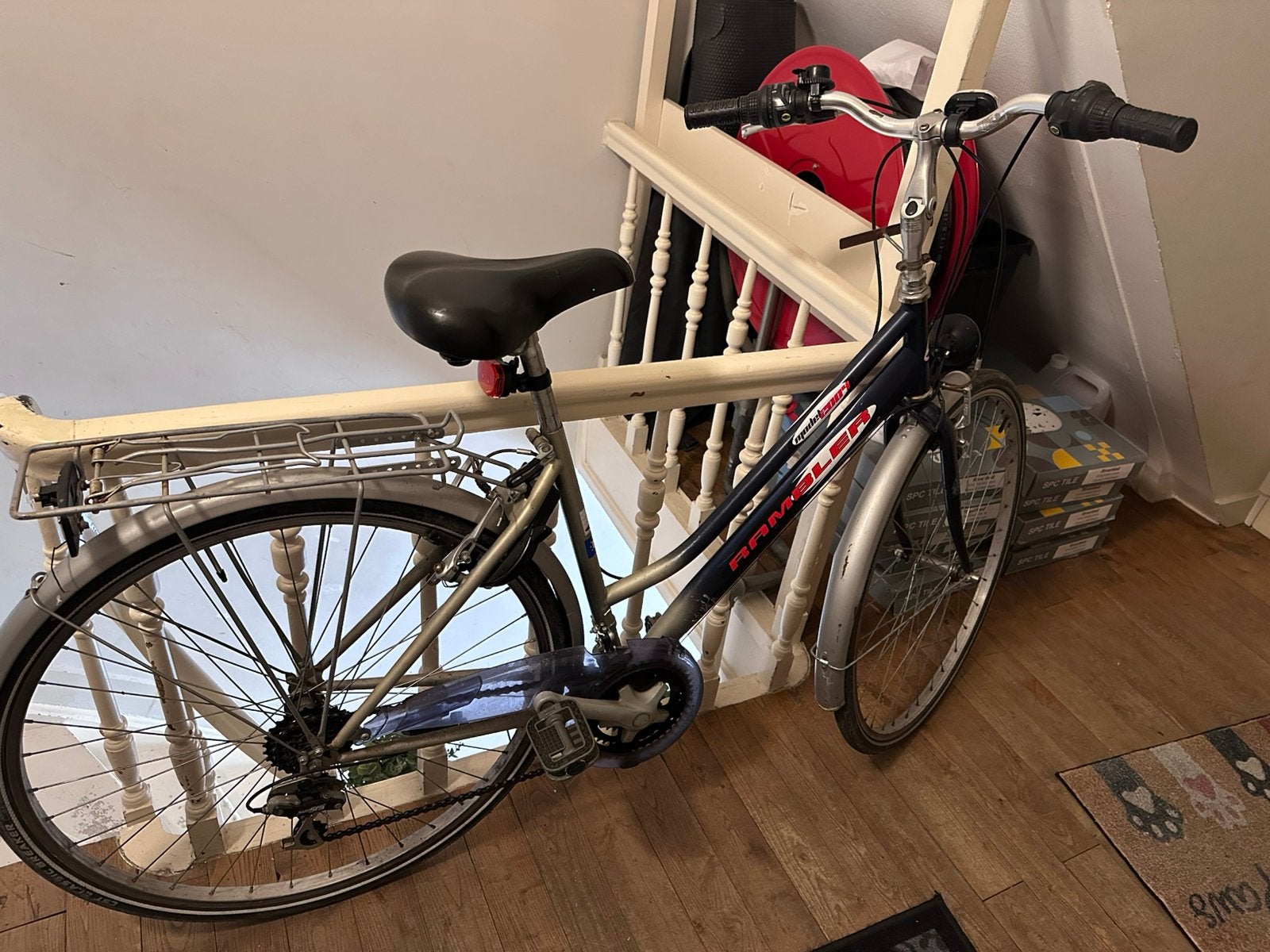 Dames fiets, Ophalen, Gebruikt