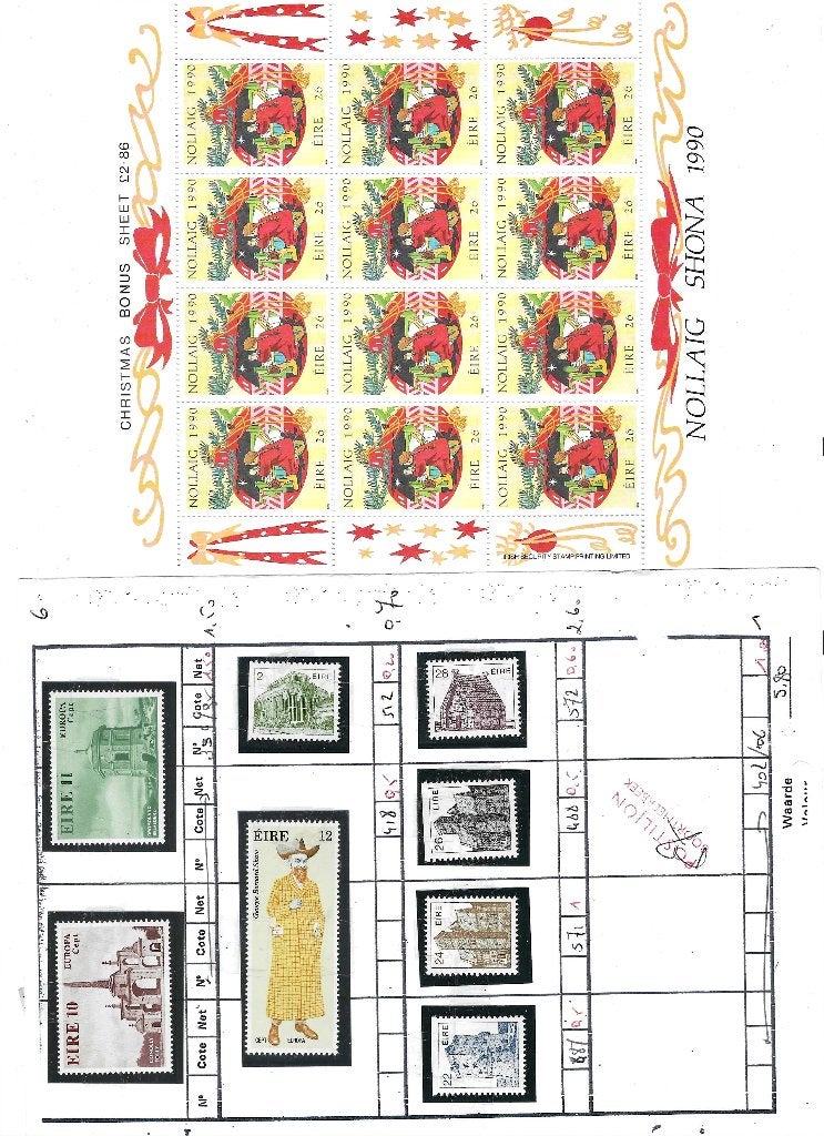 Ierse zegels KOOPJE, Ophalen of Verzenden, Ierland