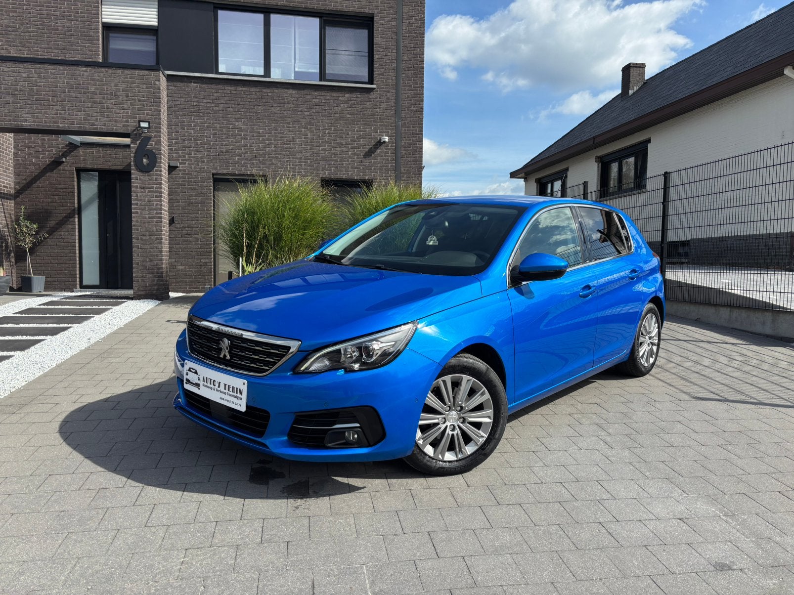 Peugeot 308 Allure Automaat |Acc, Camera, Carplay | Garantie, Auto's, Stof, 4 cilinders, Blauw, MyCar