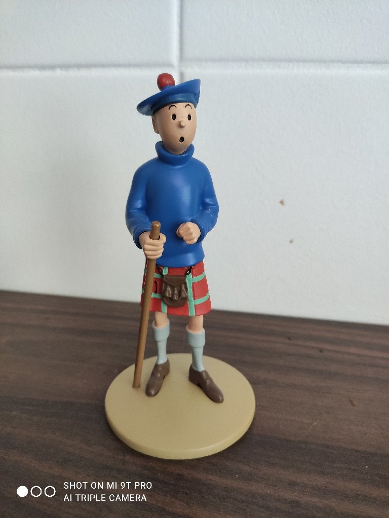 Figurine Tintin, Enlèvement, Tintin, Comme neuf, Statue ou Figurine