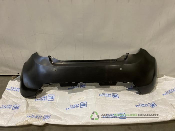 Achterbumper van een Chevrolet Spark, Auto-onderdelen, Gebruikt, -, Ophalen of Verzenden, Bumper
