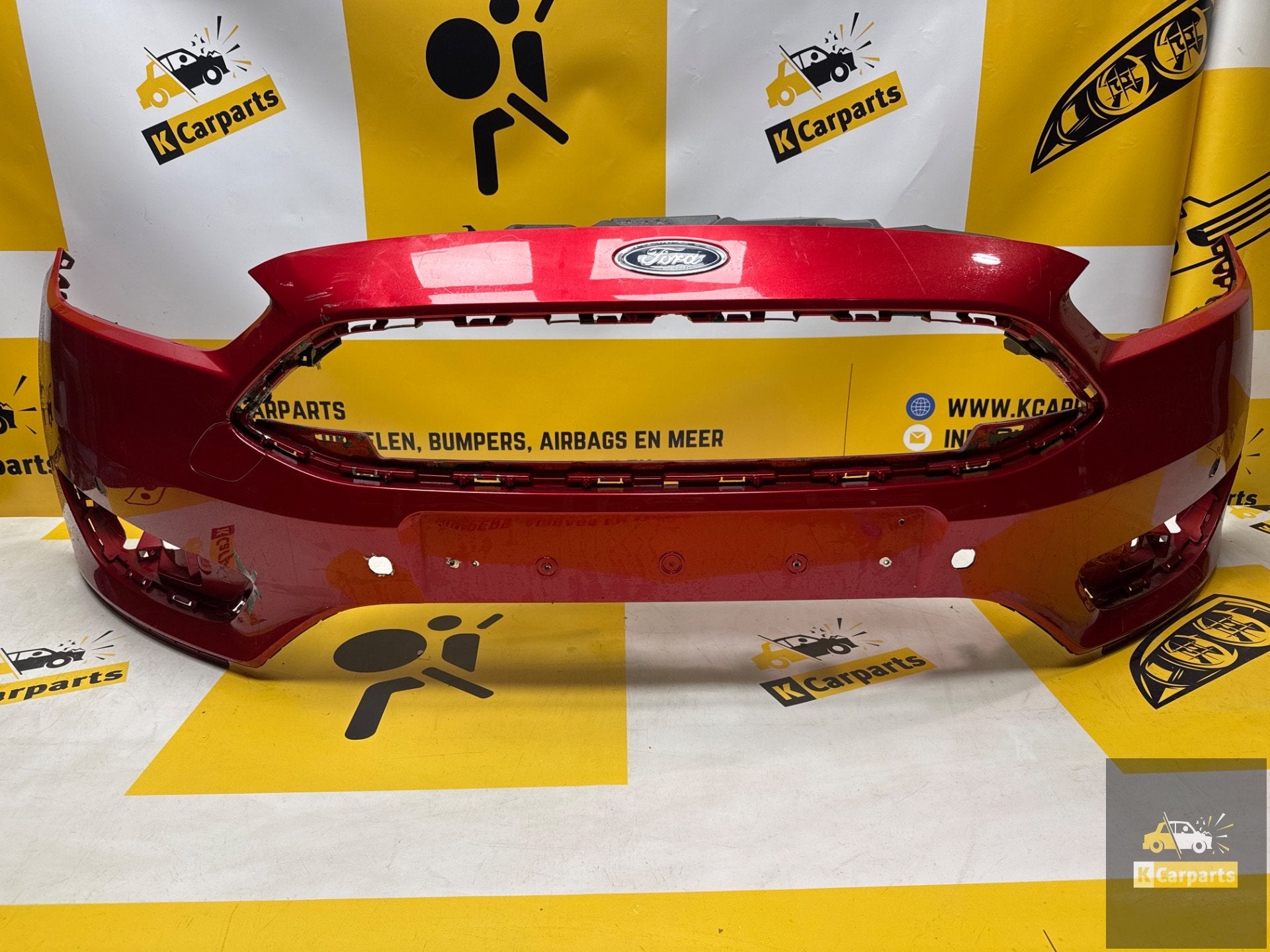 Voorbumper Ford Focus 3 III MK3 FACELIFT 15-18 F1EB-17757-A, Info@fabrikant.eu, Ford, Bumper, Fabrikant BV