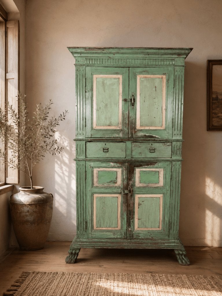 groen opbergkast, Ophalen of Verzenden
