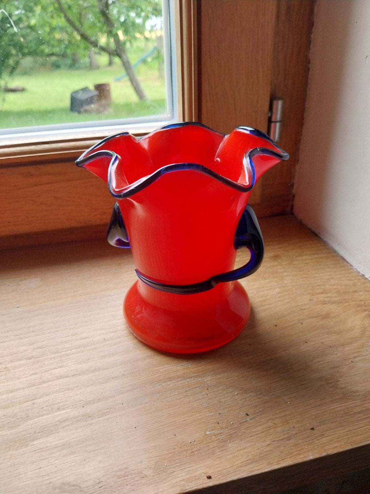 Tango glasvaasje art deco, Antiek en Kunst, Ophalen