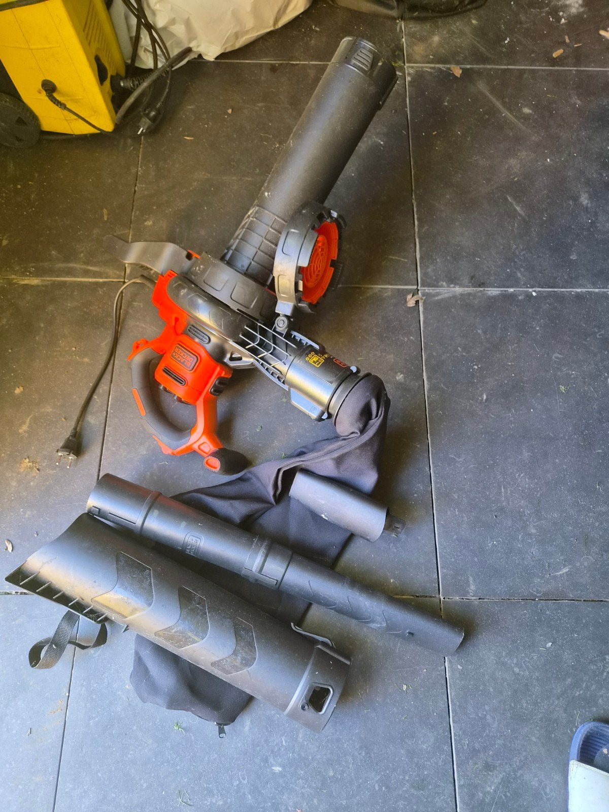 Black and decker bladblazer (zuiger), Ophalen