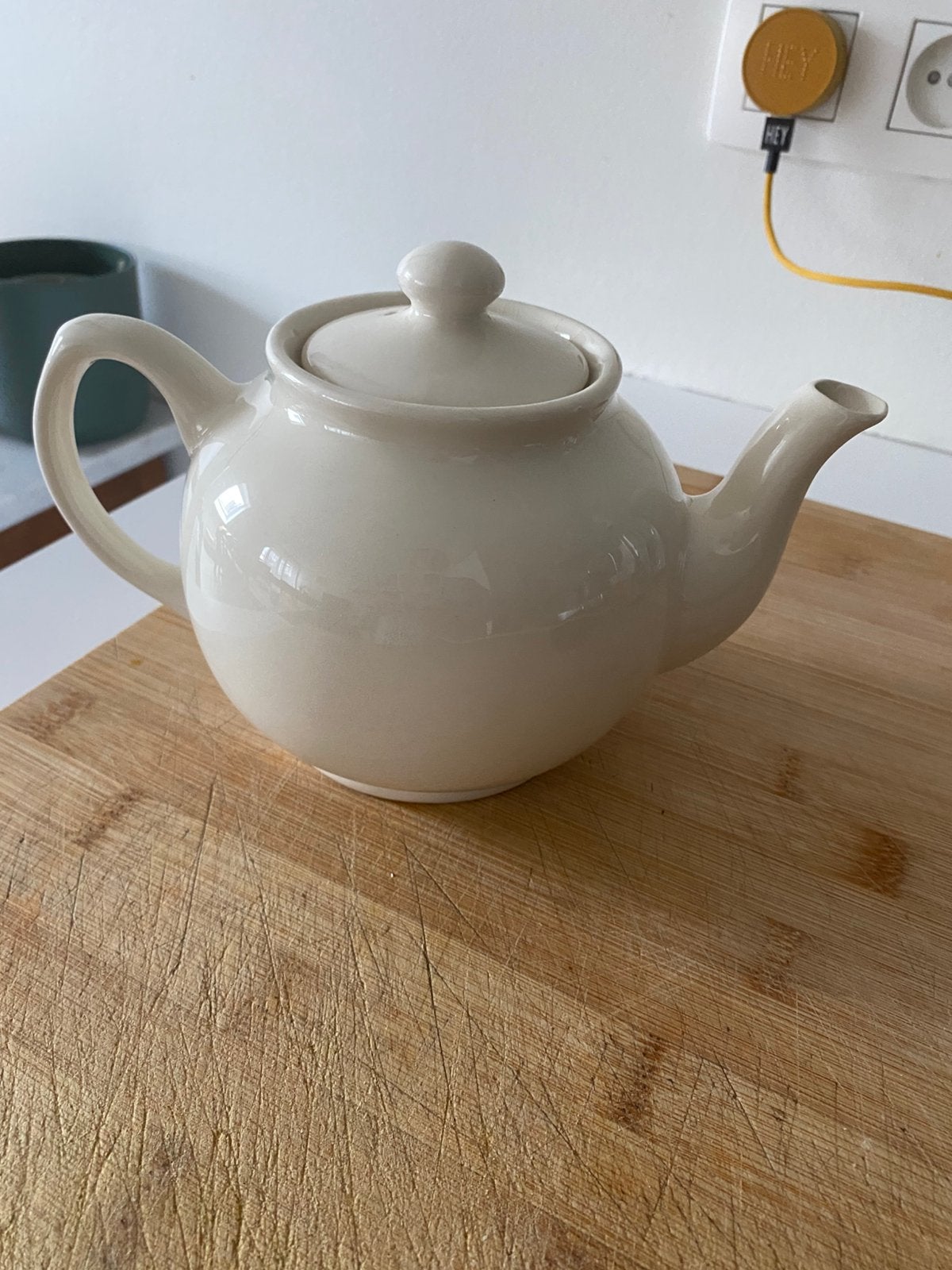 Theepot, Ophalen