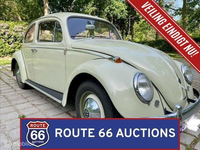 Volkswagen Beetle | 1960 | Route 66 Auctions, Volkswagen, Zwart, Bedrijf, Handgeschakeld