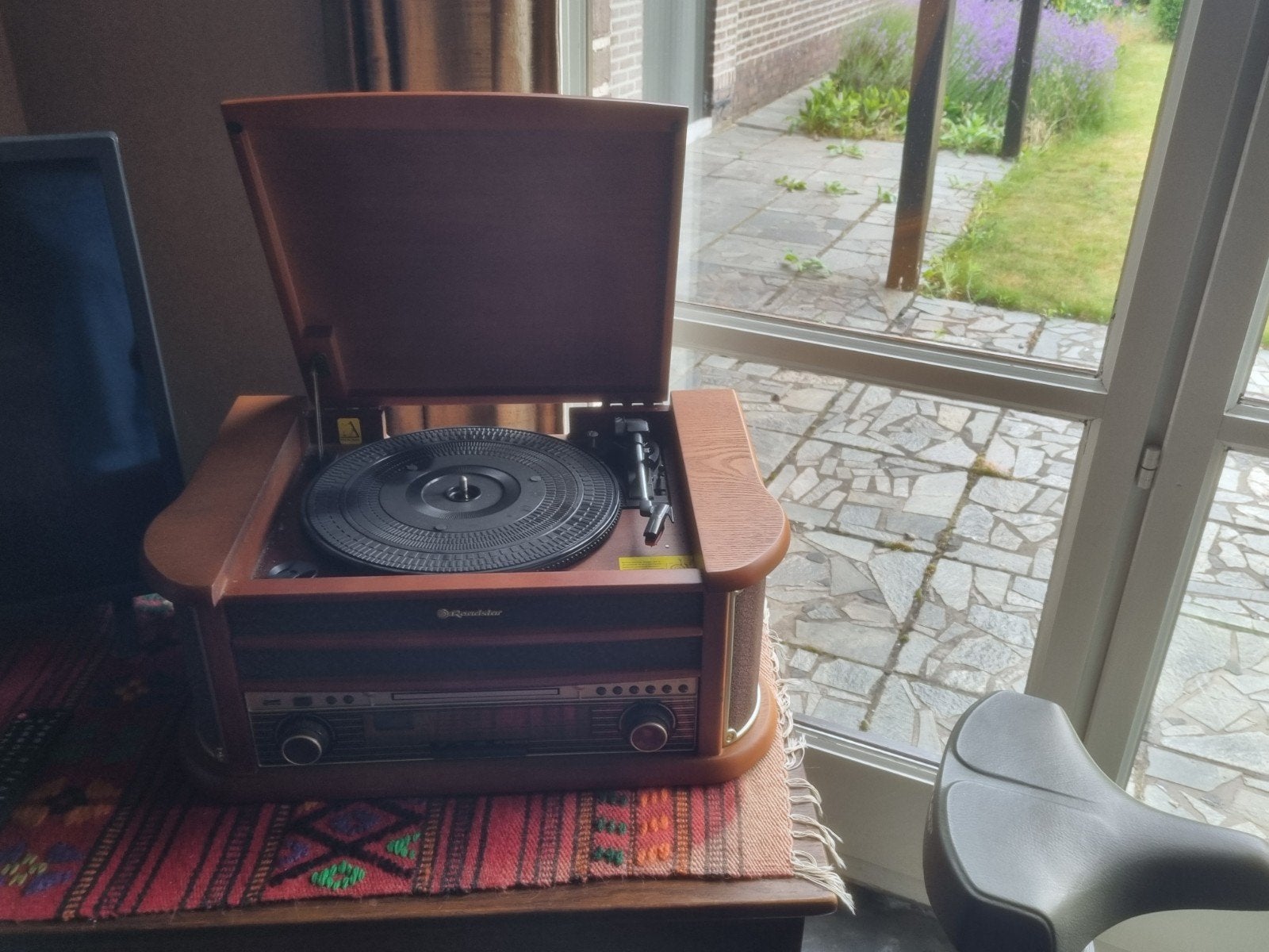 Platenspeler en radio, Ophalen, Platenspeler