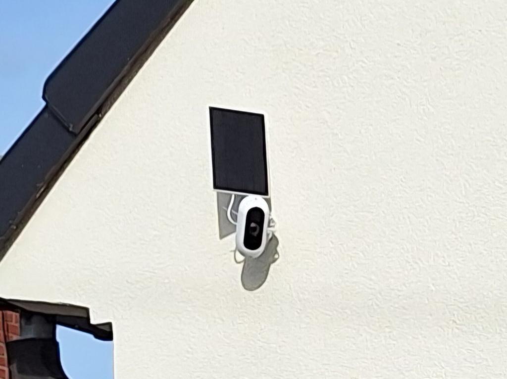 Wifi-camera met zonnepaneel, Audio, Tv en Foto, Videobewaking, Ophalen
