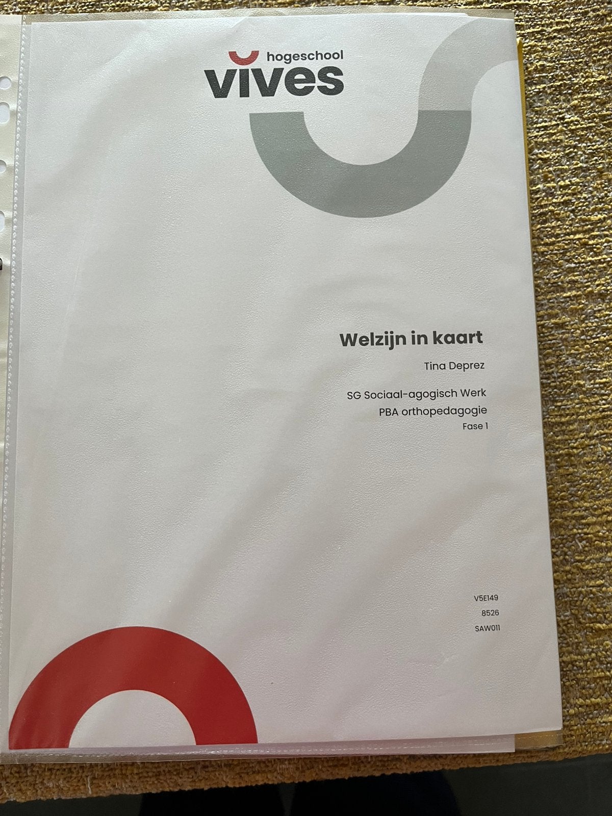Handboek VIVES bachelor orthopedagogie WELZIJN IN KAART, Ophalen, Nieuw
