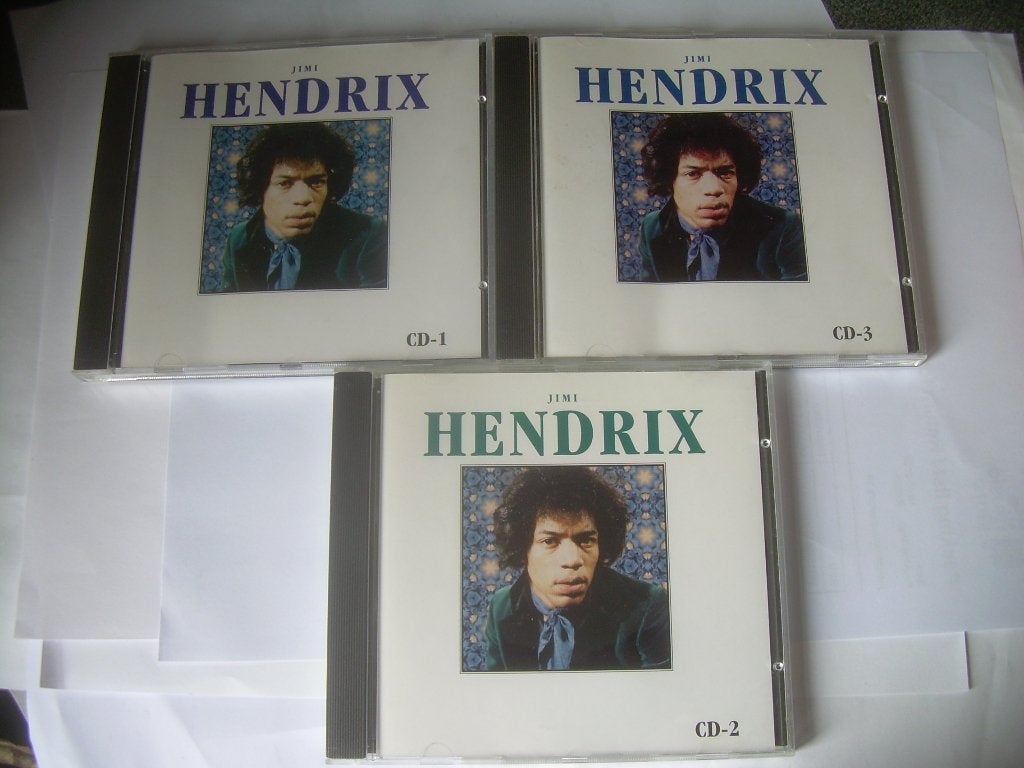 3 CD S - JIMI HENDRIX, Ophalen of Verzenden, Zo goed als nieuw, Eerste persing, Poprock