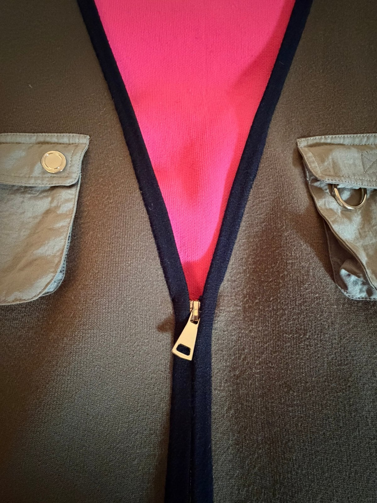 Gillet zonde mouwen essentiel Antwerp, Enlèvement ou Envoi, Comme neuf, Taille 38/40 (M), Rose