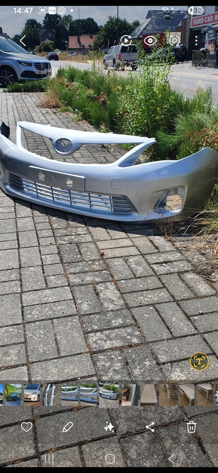Voorbumper Toyota, Ophalen, Voor, Nieuw, Toyota