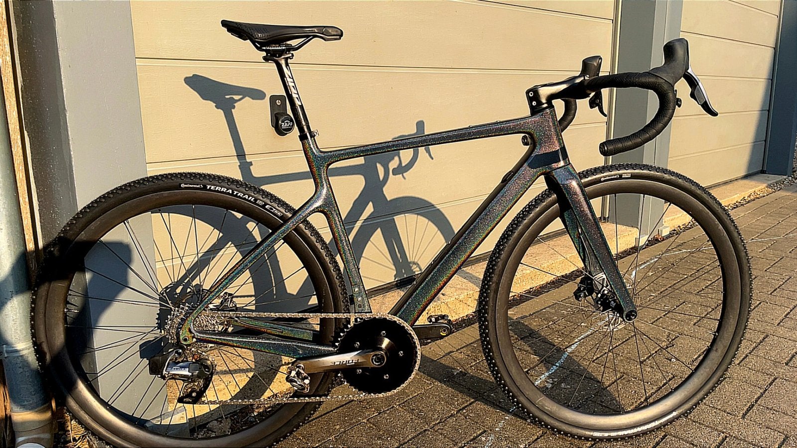 Gravelbike cyclo cross carbon Sram force axis 12v maat 54, Fietsen en Brommers, Fietsen | Heren | Sportfietsen en Toerfietsen