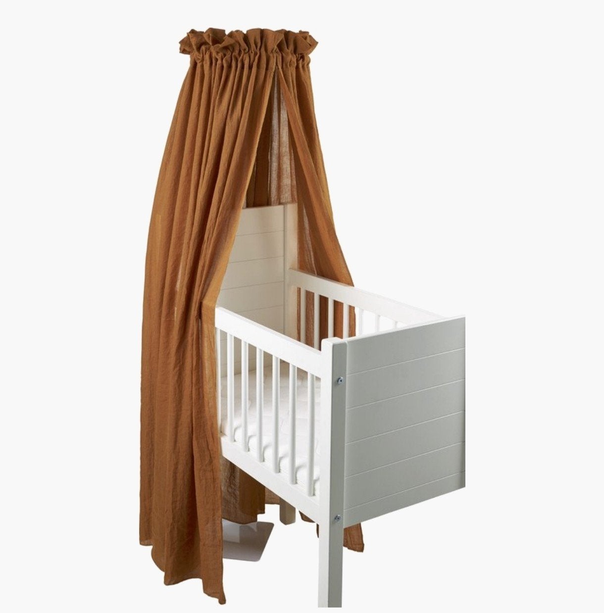 bedhemel voor bed/park 'Camel' en bevestigingsstang, Kinderen en Baby's, Bruin, Ophalen, Zo goed als nieuw, Meyco