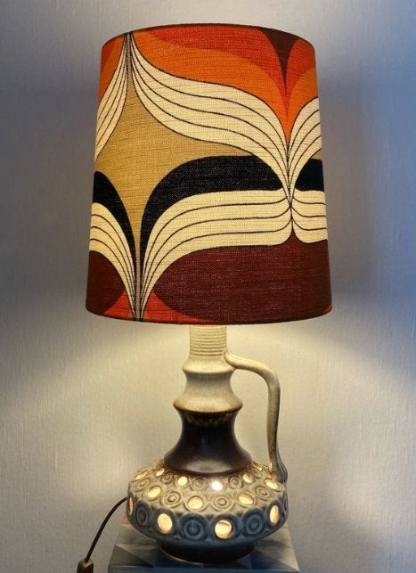 Stein Keramik 'Fat Lava'  Floorlamp met originele Shade, Ophalen of Verzenden