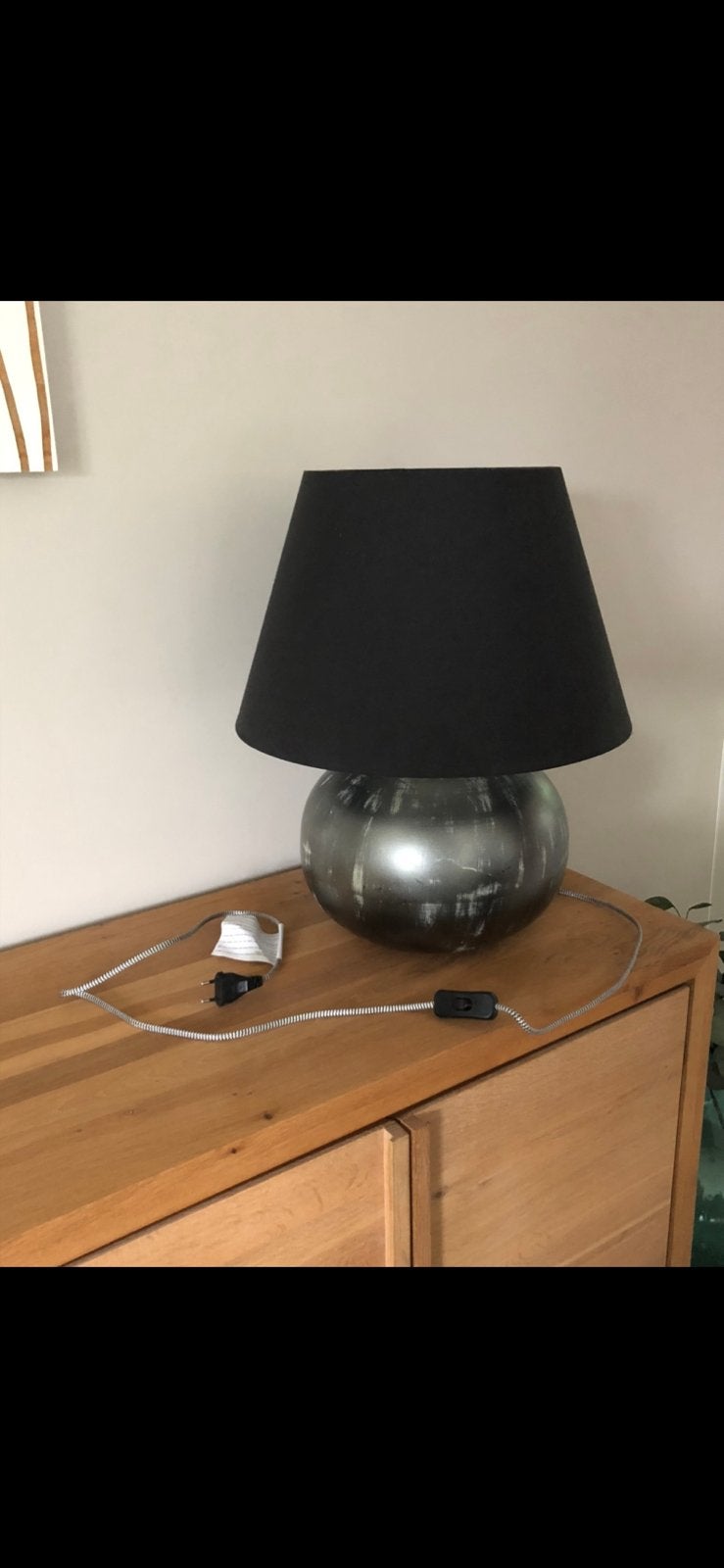 Jolie lampe d’appoint maison du monde, Enlèvement, Utilisé