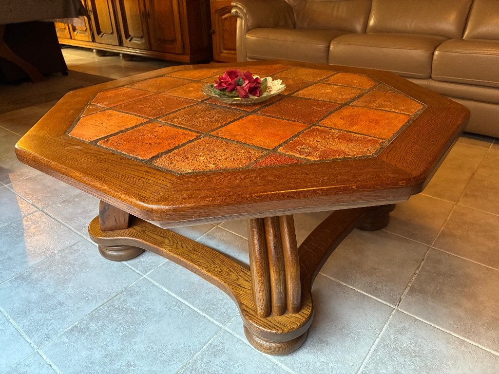 salontafel, Huis en Inrichting, Ophalen, 50 – 75, Gebruikt, Rustiek