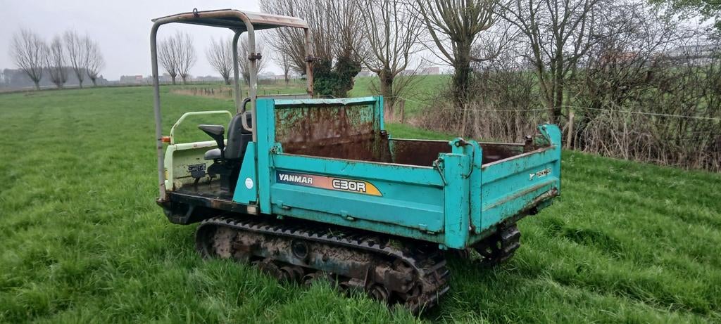 Rupsdumper yanmar, Ophalen, Graafmachine