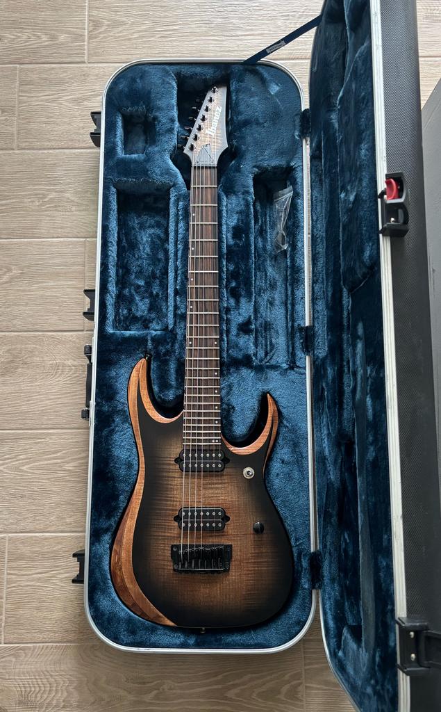 Ibanez RGD71AL Axion label 7 string, Muziek en Instrumenten, Ophalen, Gebruikt, Solid body, Ibanez
