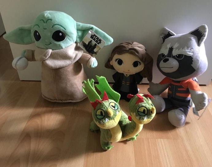 Knuffels Star Wars, Harry Potter, Dragons, Star Wars, Ophalen of Verzenden, Zo goed als nieuw