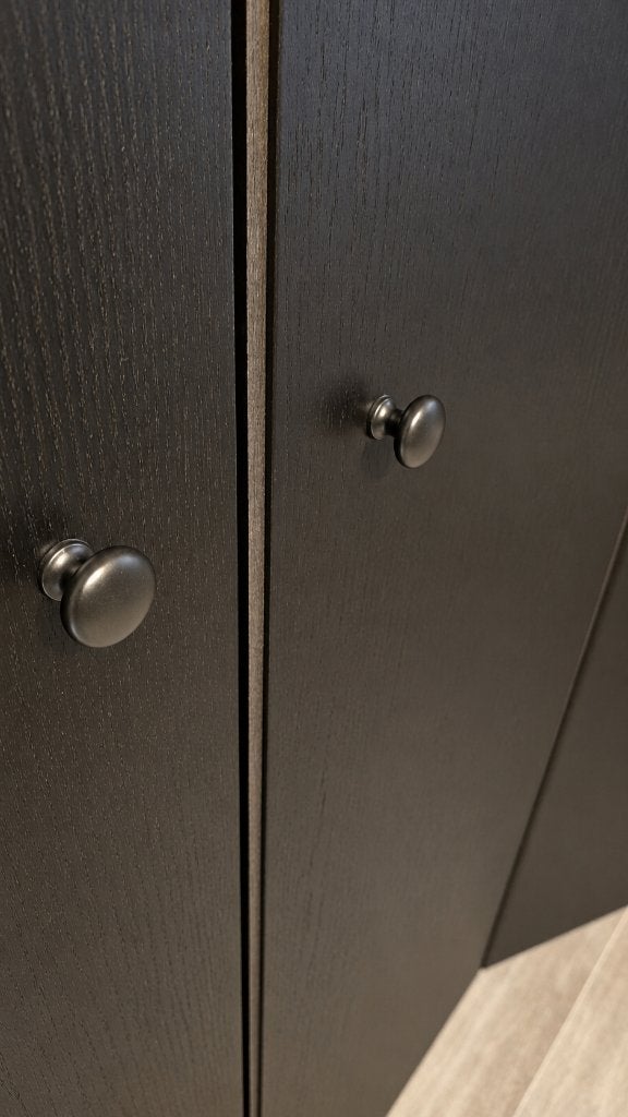 IKEA PAX kledingkast zwartbruin – 100  58  201 cm, Huis en Inrichting, Ophalen, Met deur(en), 100 tot 150 cm, 200 cm of meer